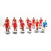 Subbuteo Andrew Table Soccer Denmark 1986 World Cup Team only figures